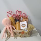 Cesta de bebe Mostaza 