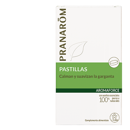 Pranarom Aromaforce Pastillas calmantes garganta