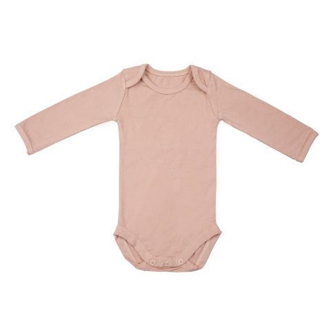 Timboo body rosa manga larga 6-12 meses