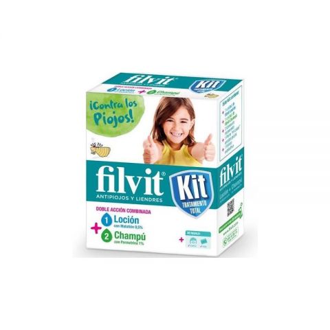 Filvit antipiojos Permetrina Locion+condic+peine