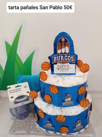 TARTA de pañales San Pablo